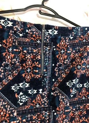 Велюрова спідничка h&m 6