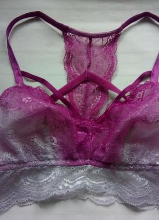 Кружевной бюстгальтер matalan uk 6 р.xs р.40 (наш) лиф лифчик бралетт