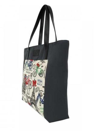 Женская сумочка на плечо, текстильная сумка с ярким принтом, сумочка на каждый день3 фото