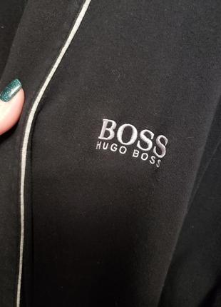 Халат hugo boss мужской халат кимоно на запах хлопок original kimono оверсайз ширина 535 фото