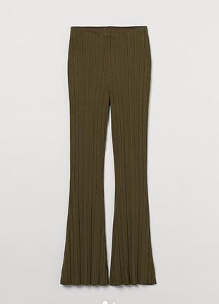 Лосины брюки штаны h&m в рубчик