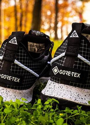 Кроссовки nike acg mounth low blackwhite 10