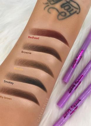 Маркер для оформления бровей lime crime bushy brow pen4 фото