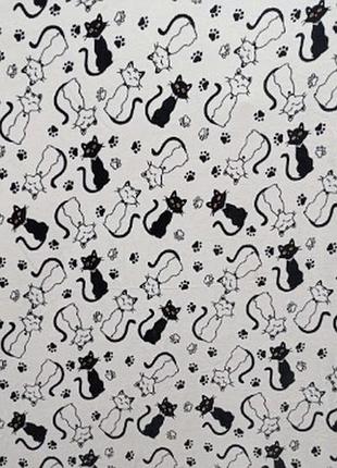 Щільний флісовий плед котики полуторне євро двушка гарний подарунок