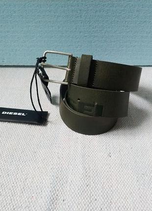Чоловічий шкіряний ремінь b-tin x06701 diesel італія оригінал