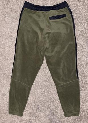 Брюки флисовые nike sportswear fleece khaki, оригинал, размер м/l2 фото