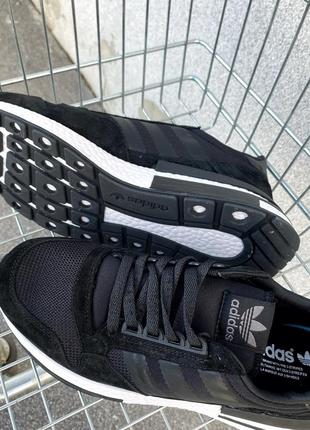 Мужские кроссовки adidas zx 500 black white 42-43-44-45