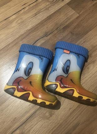 Резиновые сапожки demar 26-27 размер