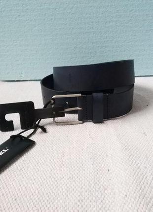 Мужской кожаный ремень b-tin x06701 diesel италия оригинал