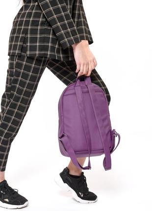 Жіночий рюкзак sambag brix фіолетовий7 фото