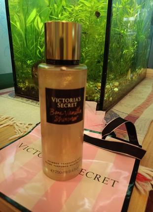 Спрей для тіла з шимером. victoria's secret. vanilla.