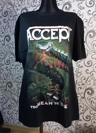 Accept нова футболка. метал мерч.
