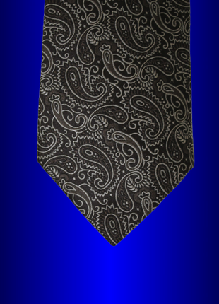 Классический мужской  шелковый шелк 💯широкий галстук  краватка самовяз от  venturini, италия2 фото