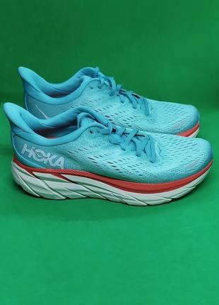 Жіночі кросівки для бігу hoka one one clifton (1119394 aebl) оригінал.