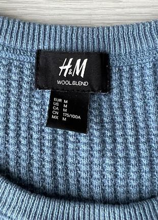 Свитер мужской h&m,размер м 4
