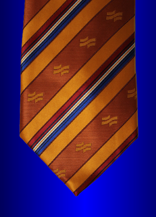 Классический  яркий  с принтом оригинальный широкий мужской галстук краватка самовяз ручной работы1 фото