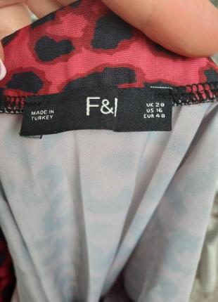Спідниця в принт f&f 5