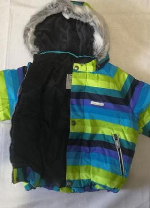 Зимовий комплект lenne курточка та напівкомбінезон. розмір 80.4 фото