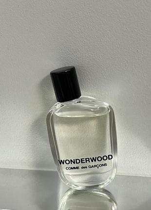 Comme des garcons миниатюра wonderwood пробник парфюма