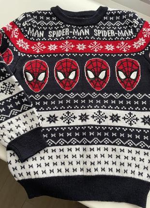 Primark испания свитер принт человек паук spider-man1 фото