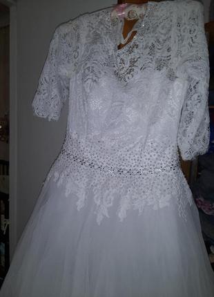 Пышное свадебное платье3 фото