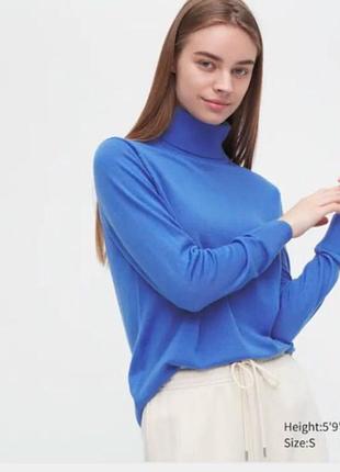 Гольф uniqlo вовна шерсть мерінос