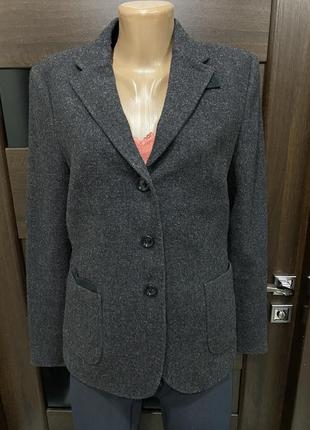 Новый шерстяной пиджак massimo dutti 100% wool жакет uterque