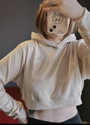 Продаю новый укороченный худи хлопок