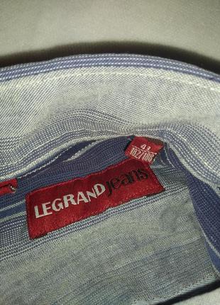 Рубашка legrand jeans короткий рукав4 фото