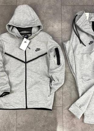 Спортивний костюм nike tech-fleece чорний/білий/сірий/червоний та інші s, m, l, xl, xxl