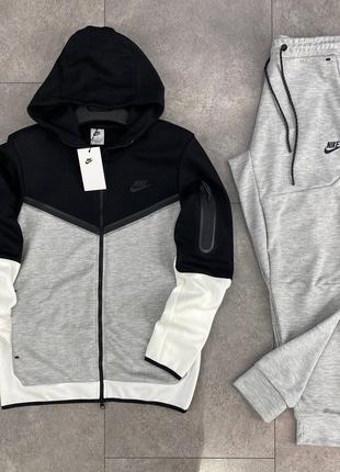 Спортивний костюм nike tech-fleece чорний/білий/сірий/червоний та інші s, m, l, xl, xxl7 фото