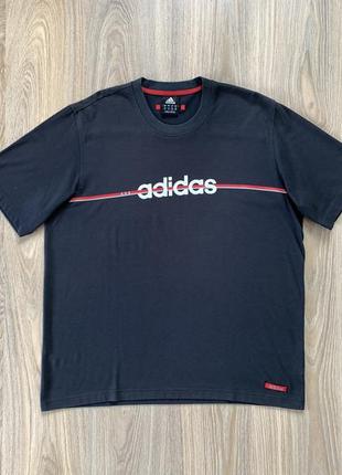 Мужская комбинированая бамбуковая спорт футболка adidas