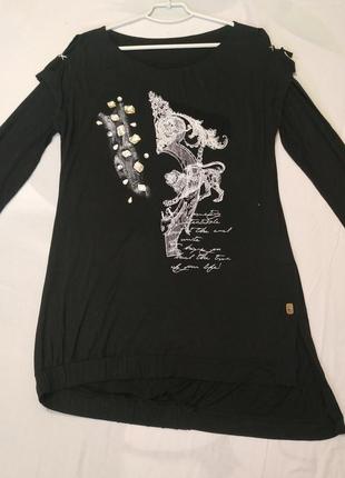 Туника цвет черный