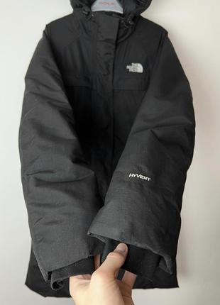 Оригинальный пуховых the north face hyvent женский удлиненный4 фото