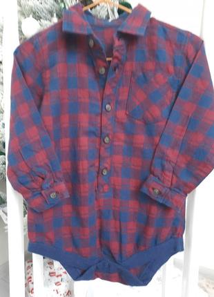 Боди рубашка george