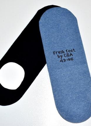 C&a fresh fit классные новые носки следы 43-46