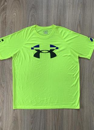 Мужская спортивная тренировочная футболка с принтом under armour