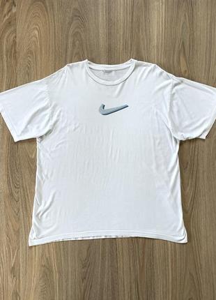 Мужская винтажная хлопковая футболка с принтом nike vintage