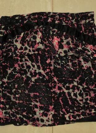 Спідниця змійка зпереду з баскою2 фото