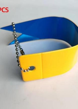 Брелок фликер набор из 10 штук, размер 15*3см