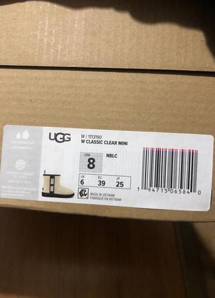 Угги ugg classic clear mini оригінал4 фото