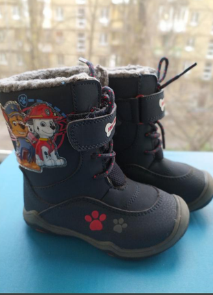 Ботинки зимние paw patrol