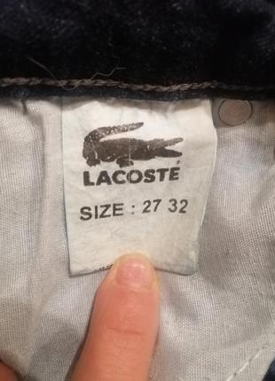 Джинсы lacoste6 фото