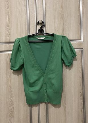 Зелений кардиган