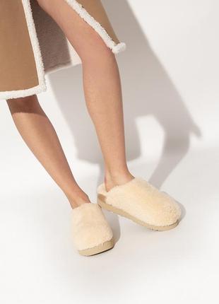 Теплые женские тапочки ugg fuzz sugar slide