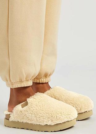 Теплі жіночі капці ugg fuzz sugar slide3 фото