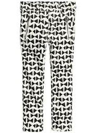 Скинни  джинсы девочке h&m 5 - 6 лет джеггинсы