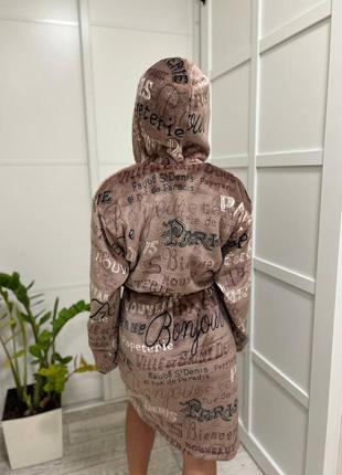 🏠🏠 махровий жіночий халат velsoft s m l xl xxl 50% мікрофібра 50% бавовна