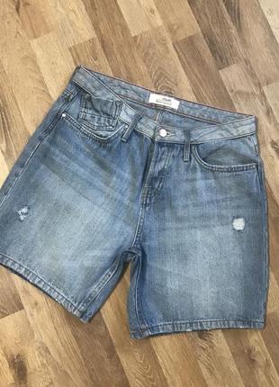 Джинсовые шорты colin’s классического кроя с высокой посадкой, 36 размер