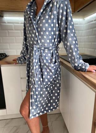 🏠🏠 качественный женский домашний халат velsoft 50% микрофибра 50% хлопок